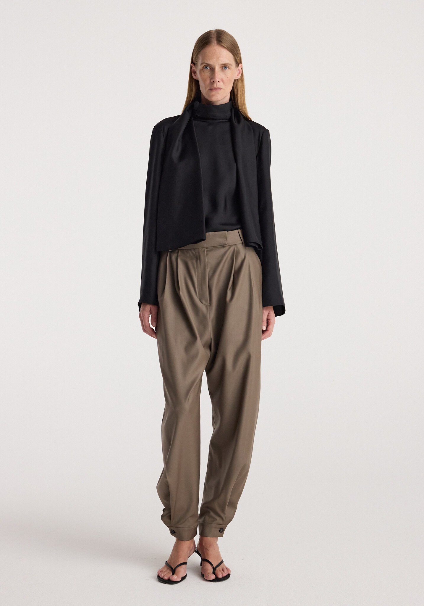 Róhe - Tailored cuff trousers