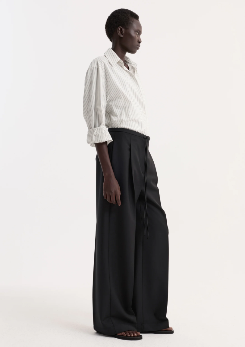 Róhe - Relaxed drawstring trousers