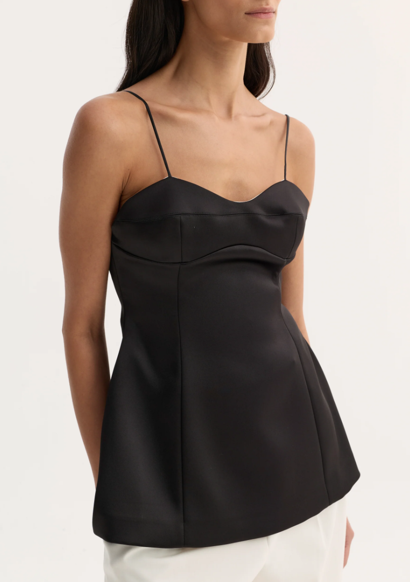 Róhe - Bustier peplum top