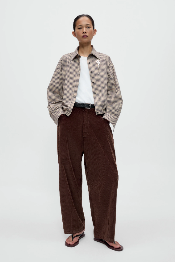 Cordera - Corduroy baggy pants