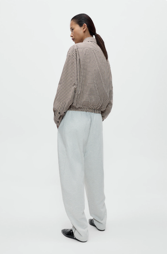 Cordera - Checked bomber shirt