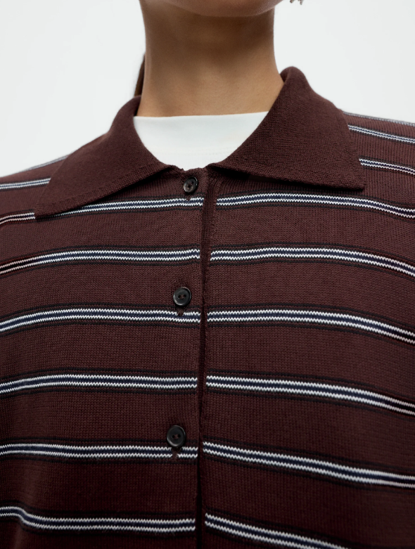 Cordera - Organic cotton striped polo