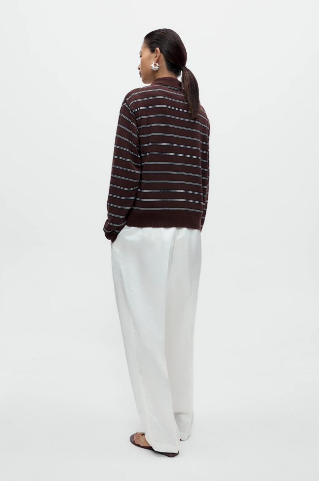 Cordera - Organic cotton striped polo