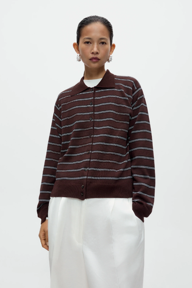 Cordera - Organic cotton striped polo