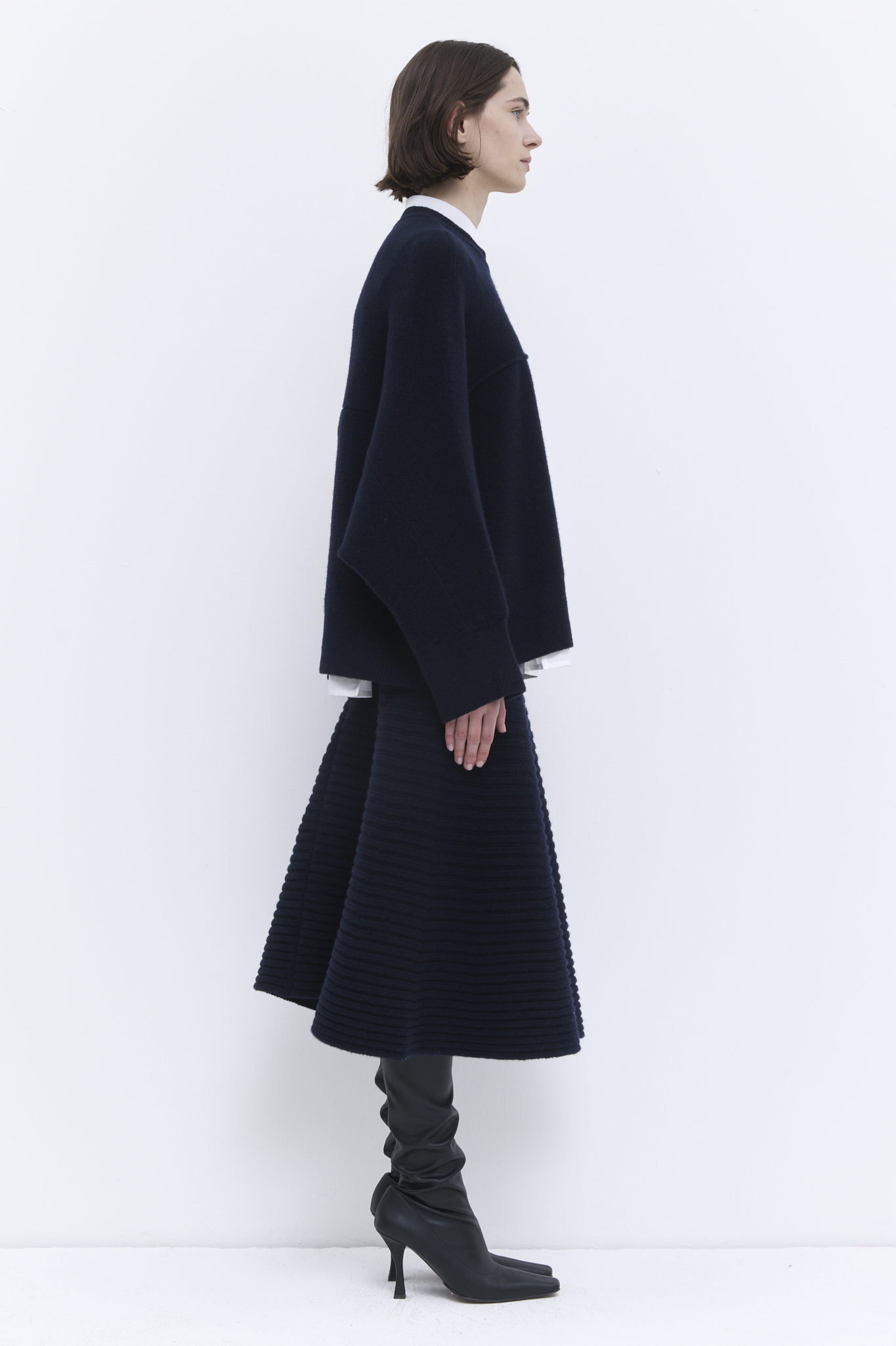Christian Wijnants - Kikki horizontal seam sweater