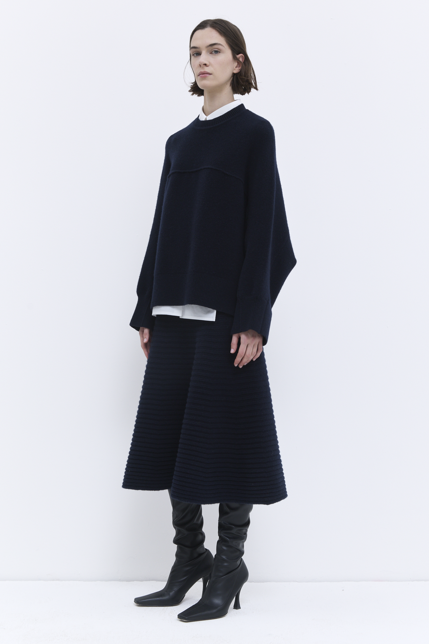 Christian Wijnants - Kikki horizontal seam sweater