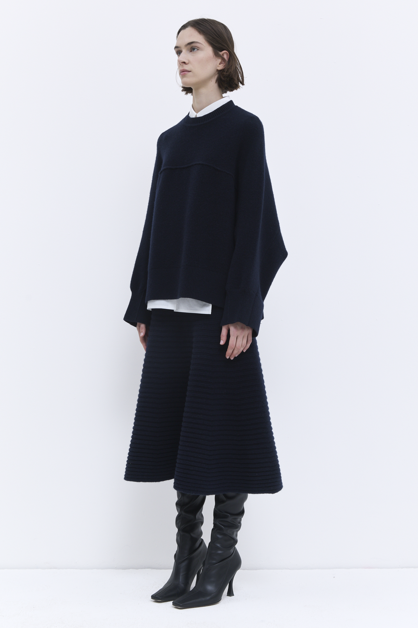 Christian Wijnants - Kikki horizontal seam sweater