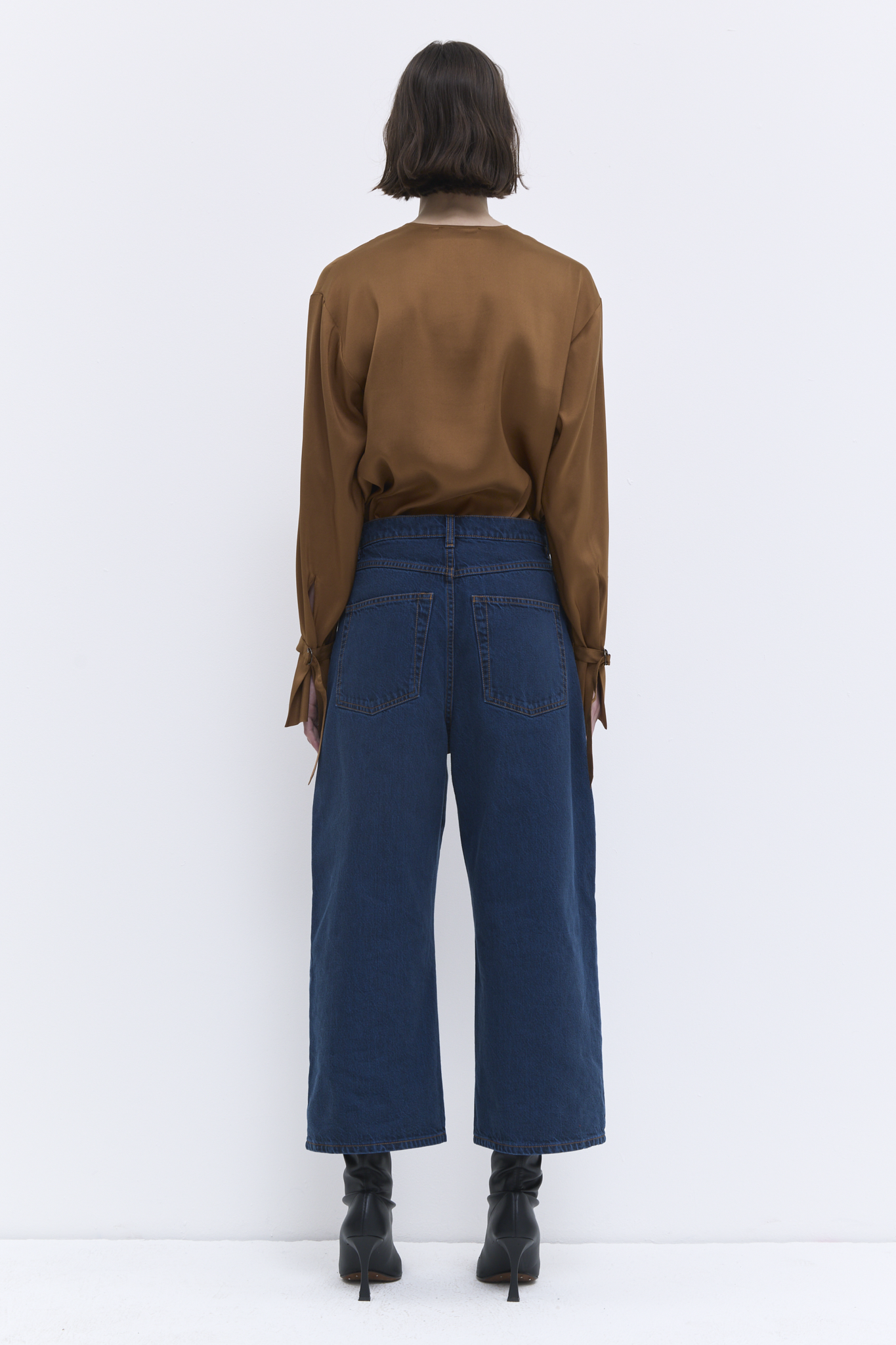 Christian Wijnants - Pully wide fit cropped jeans