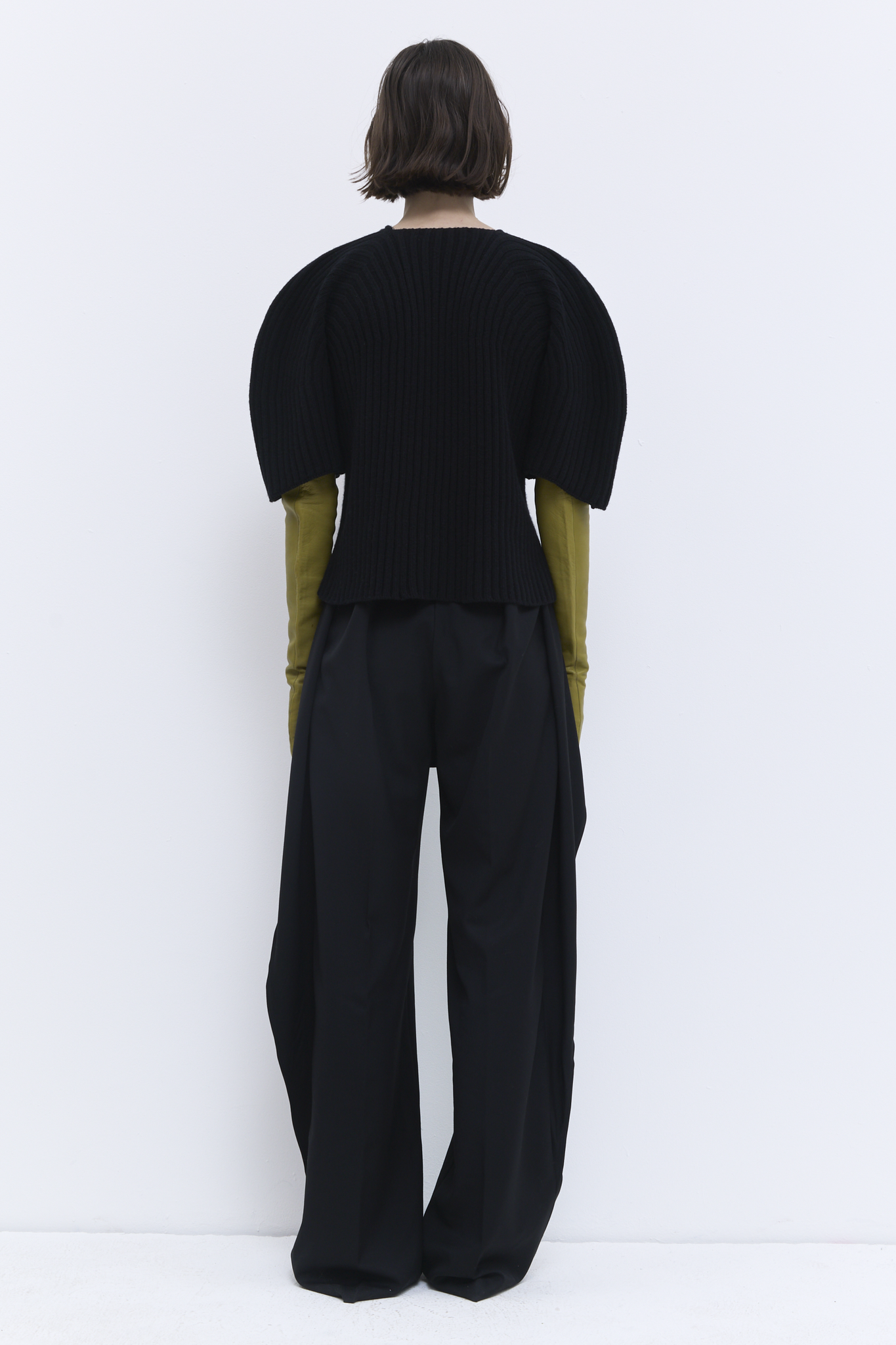 Christian Wijnants - Kisha chunky 3D rib knit top