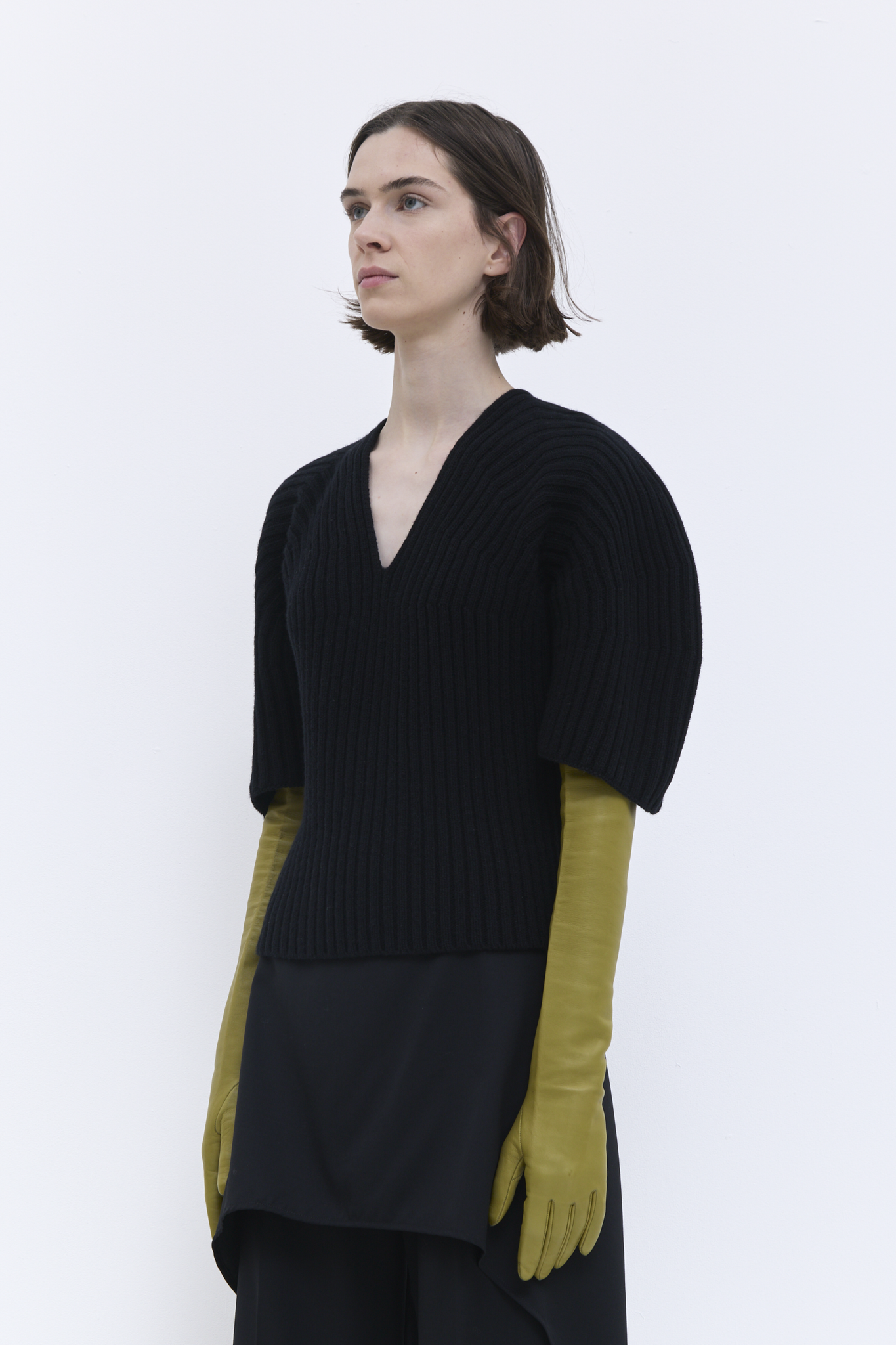 Christian Wijnants - Kisha chunky 3D rib knit top