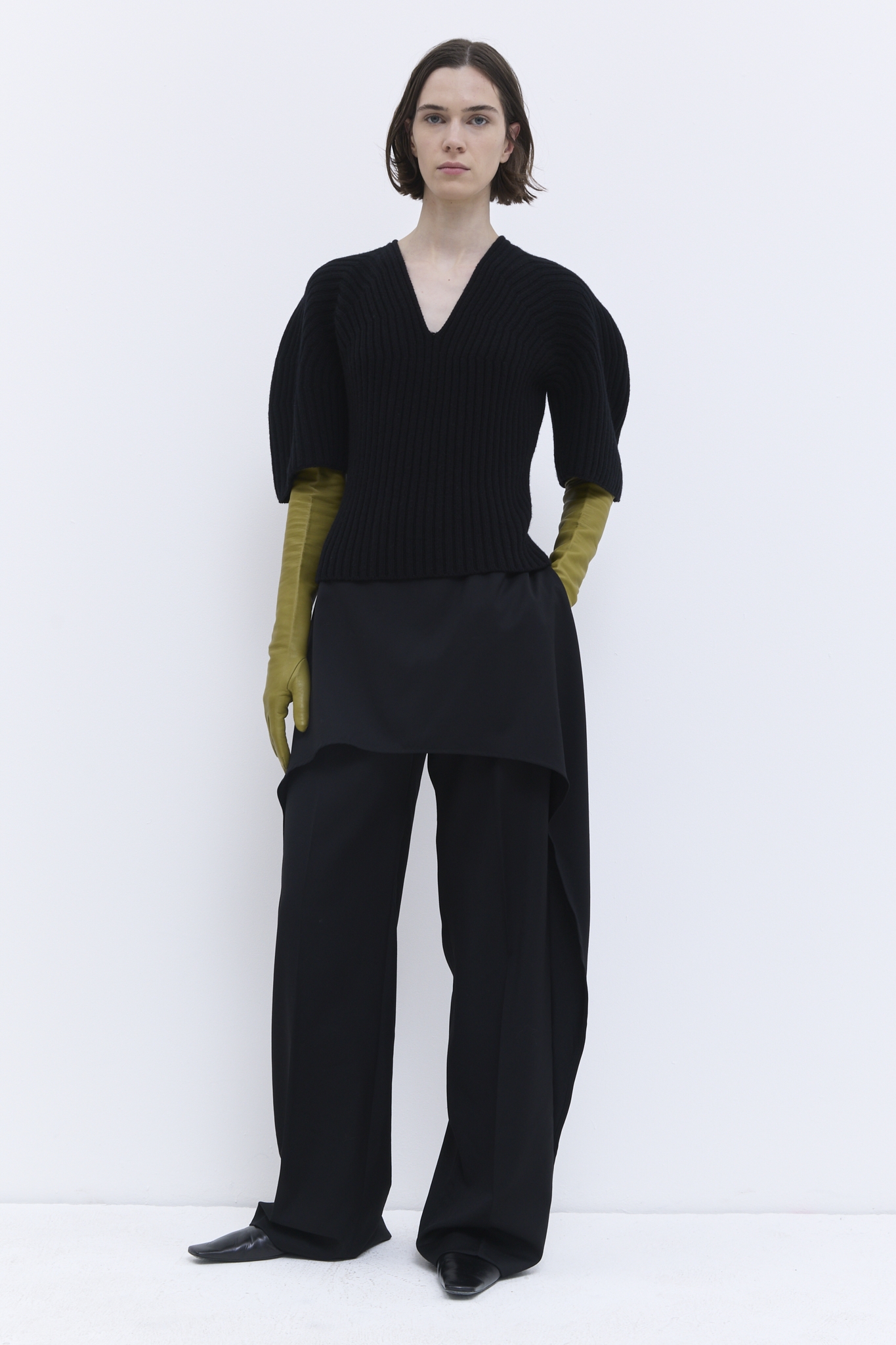 Christian Wijnants - Kisha chunky 3D rib knit top