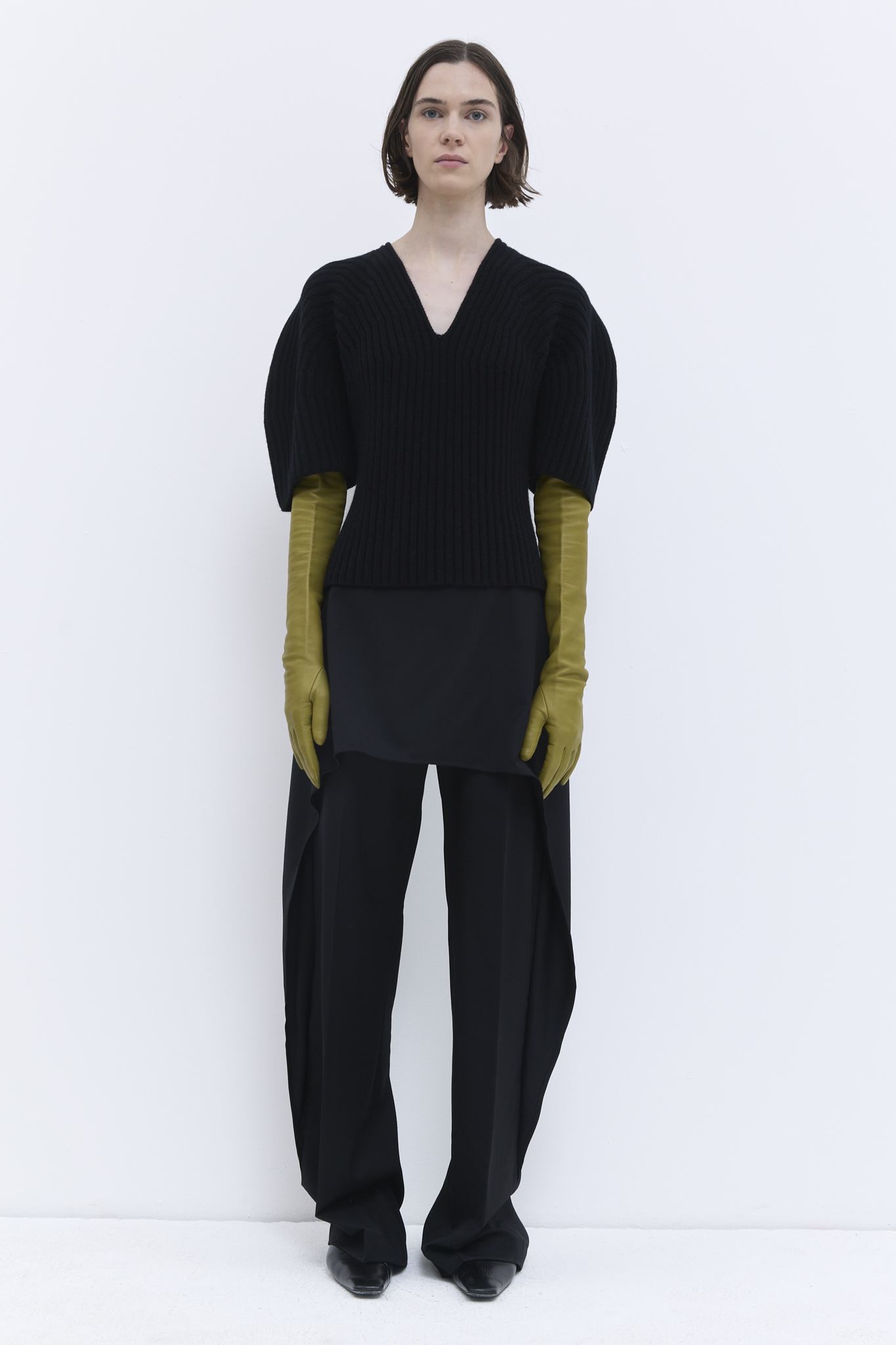 Christian Wijnants - Kisha chunky 3D rib knit top
