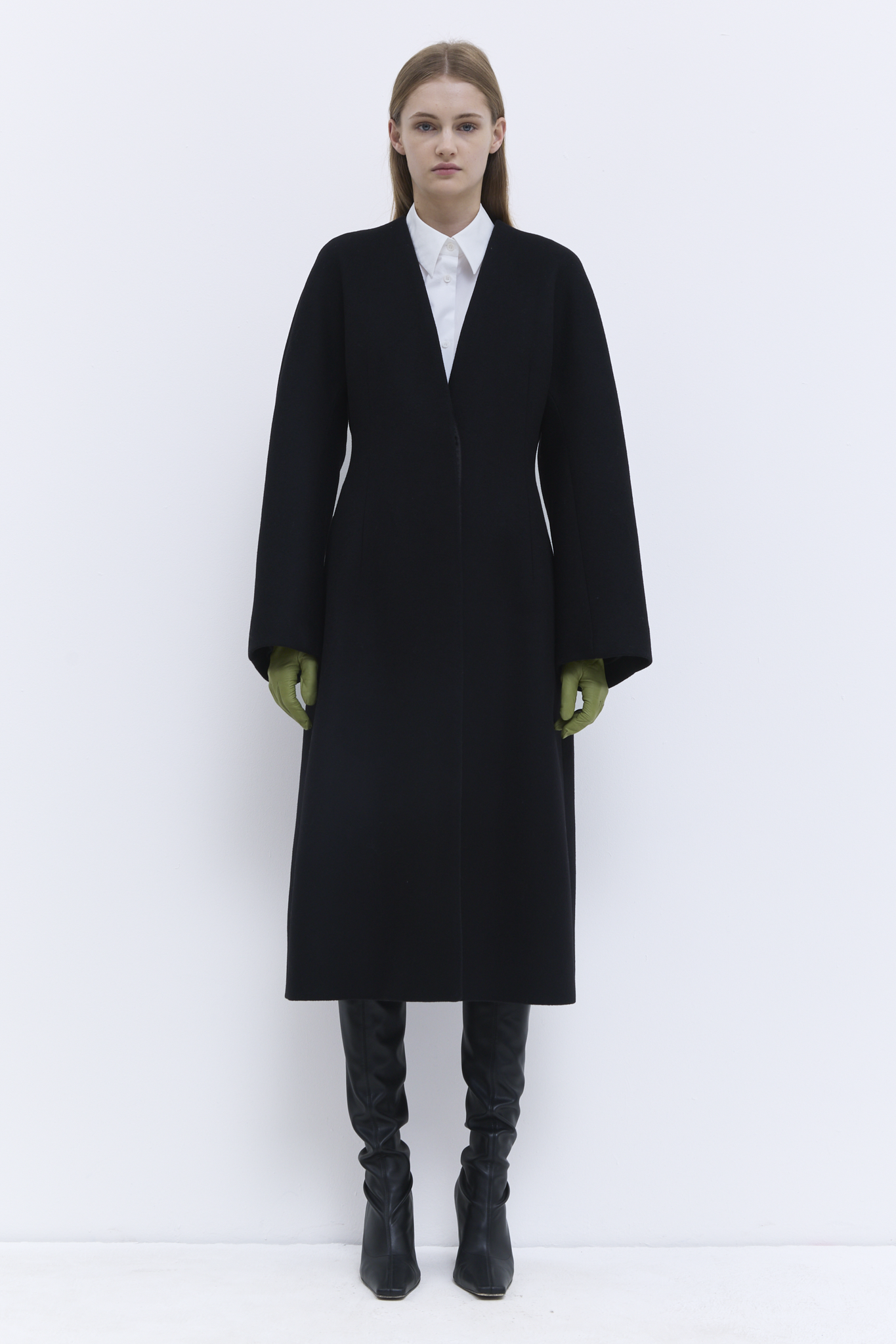 Christian Wijnants - Cumba v neck coat