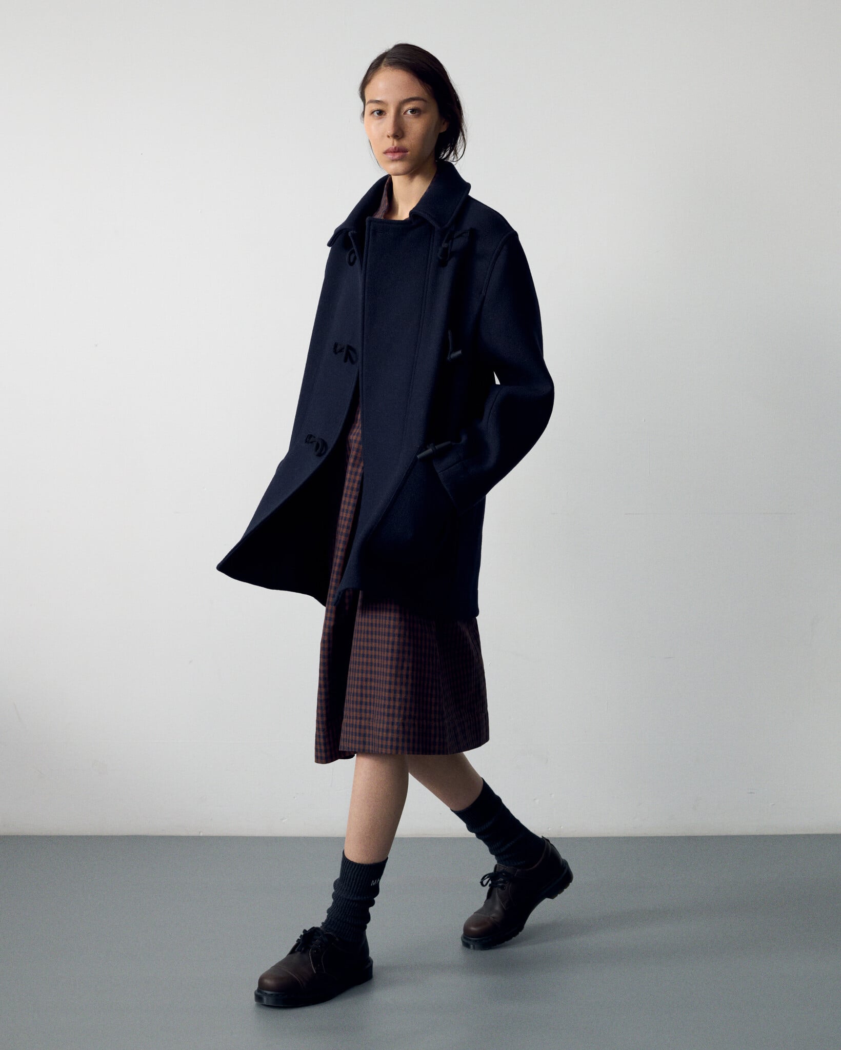 Margaret Howell - MHL offset duffle coat