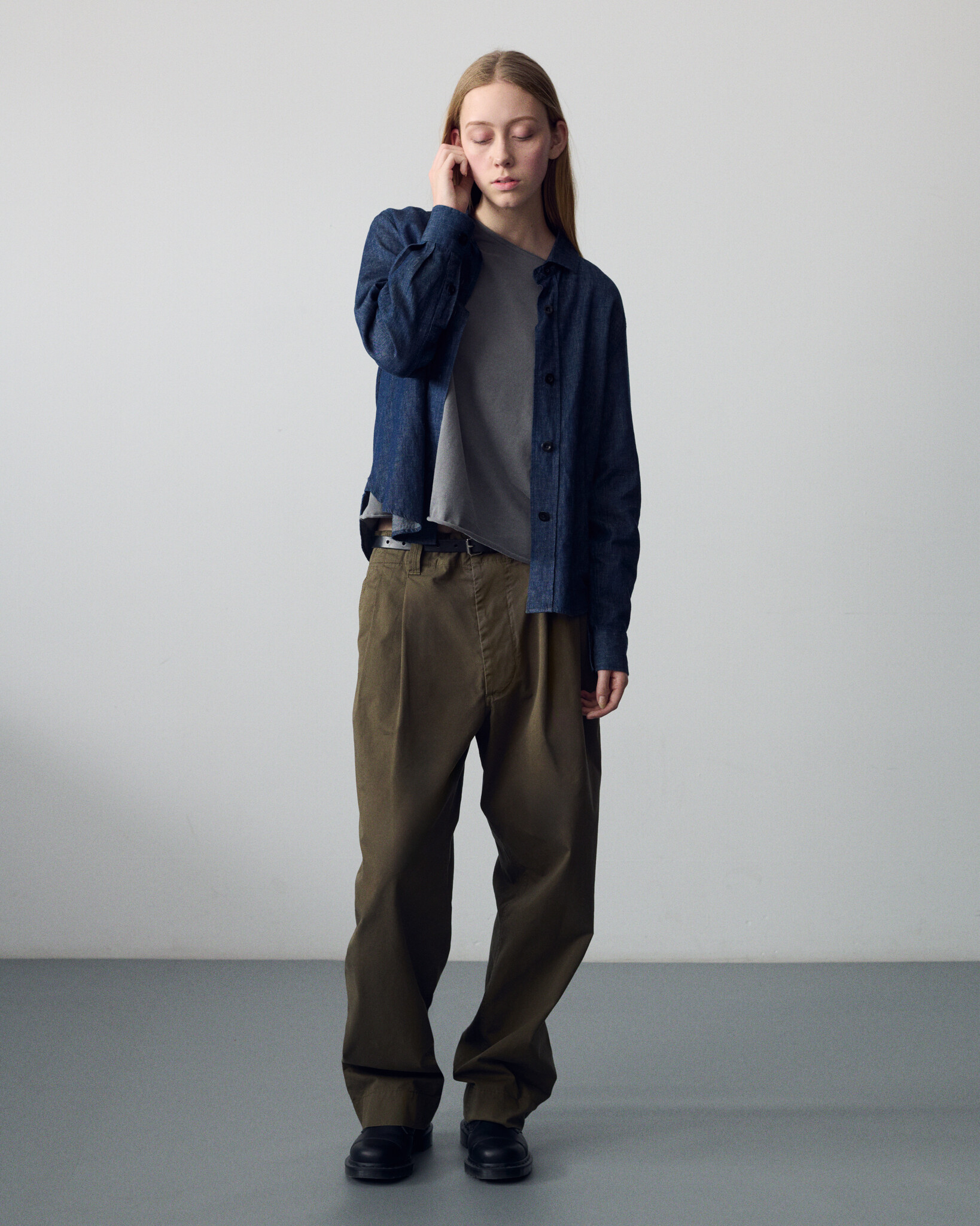 Margaret Howell - MHL X Dr Martens 3 eye shoes