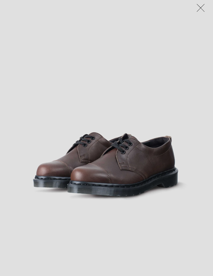 Margaret Howell - MHL X Dr Martens 3 eye shoes