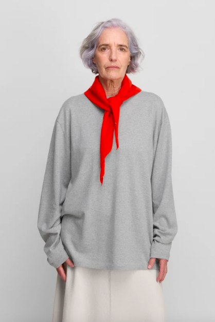 Extreme cashmere - n°452 rock cotton cashmere top