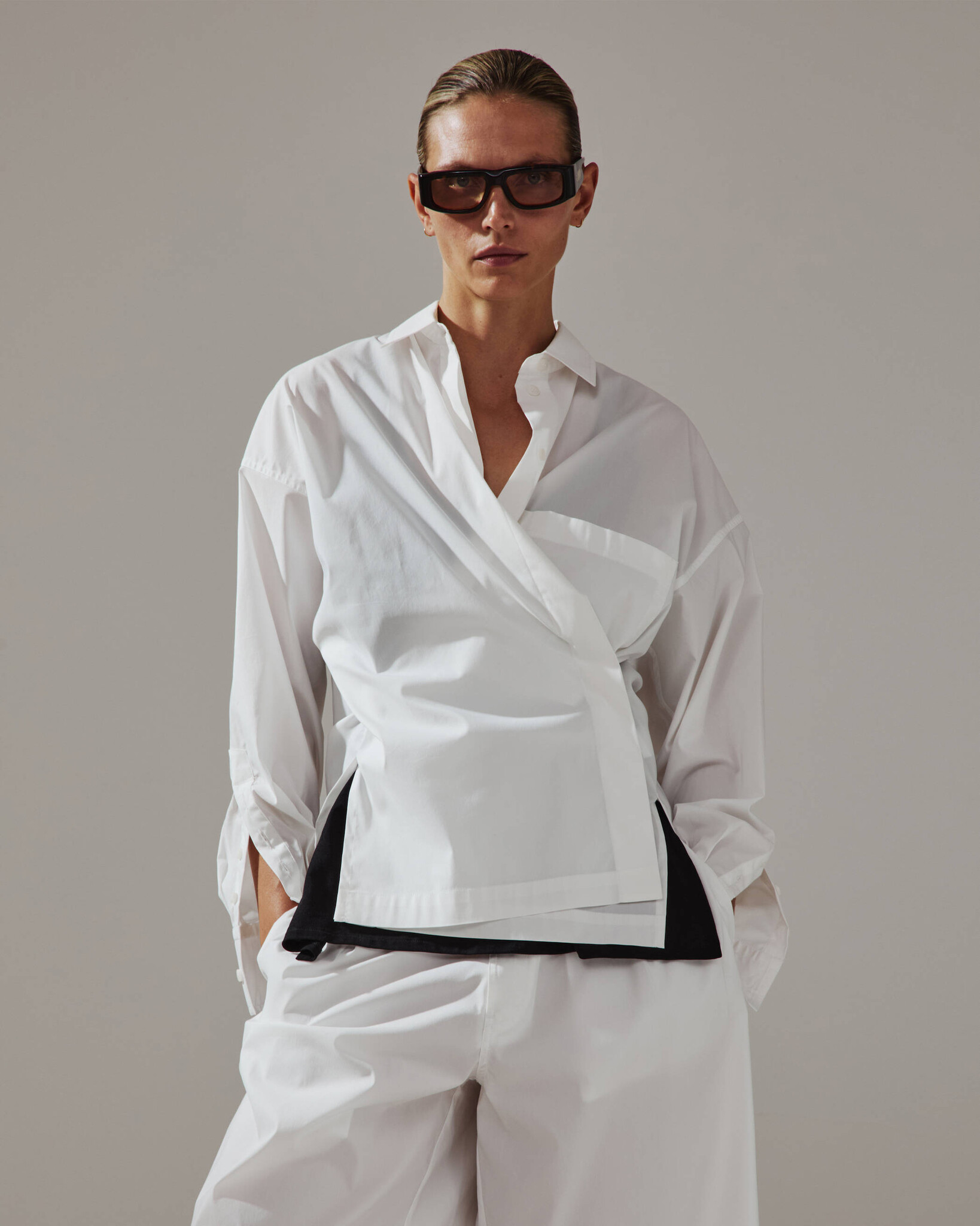 Darkpark - Paola wrapped shirt