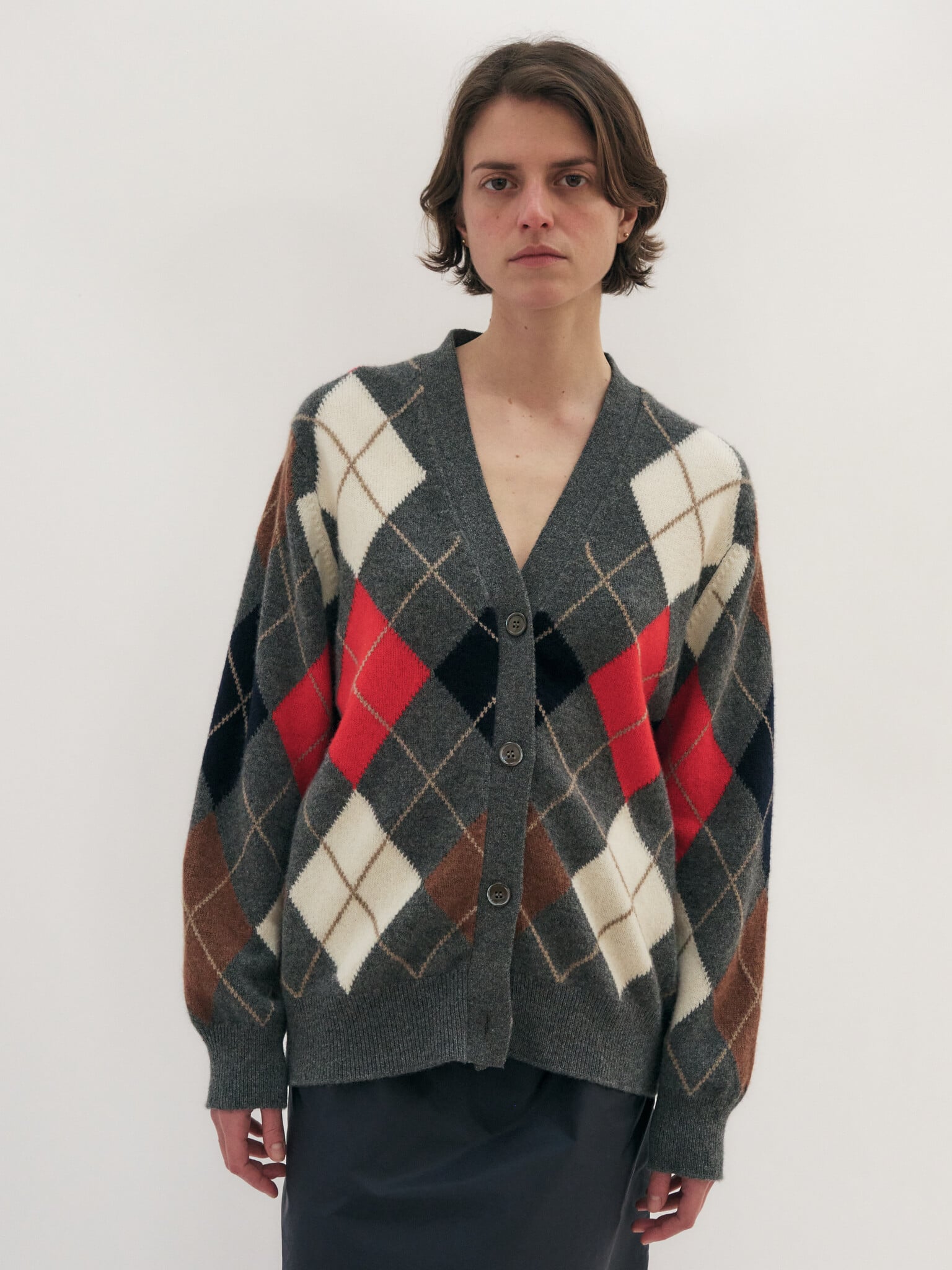  - Ava Argyle Cardigan