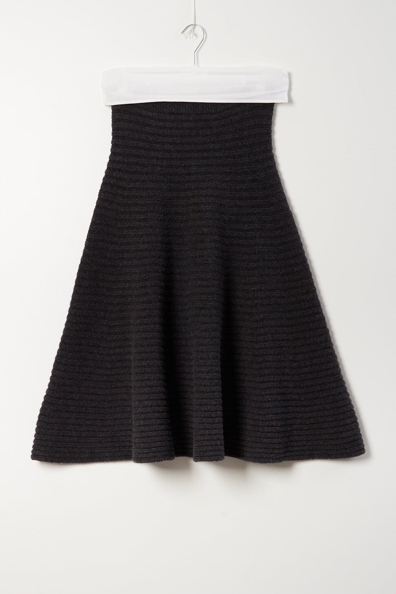 Christian Wijnants Kissira chunky 3D rib knit skirt