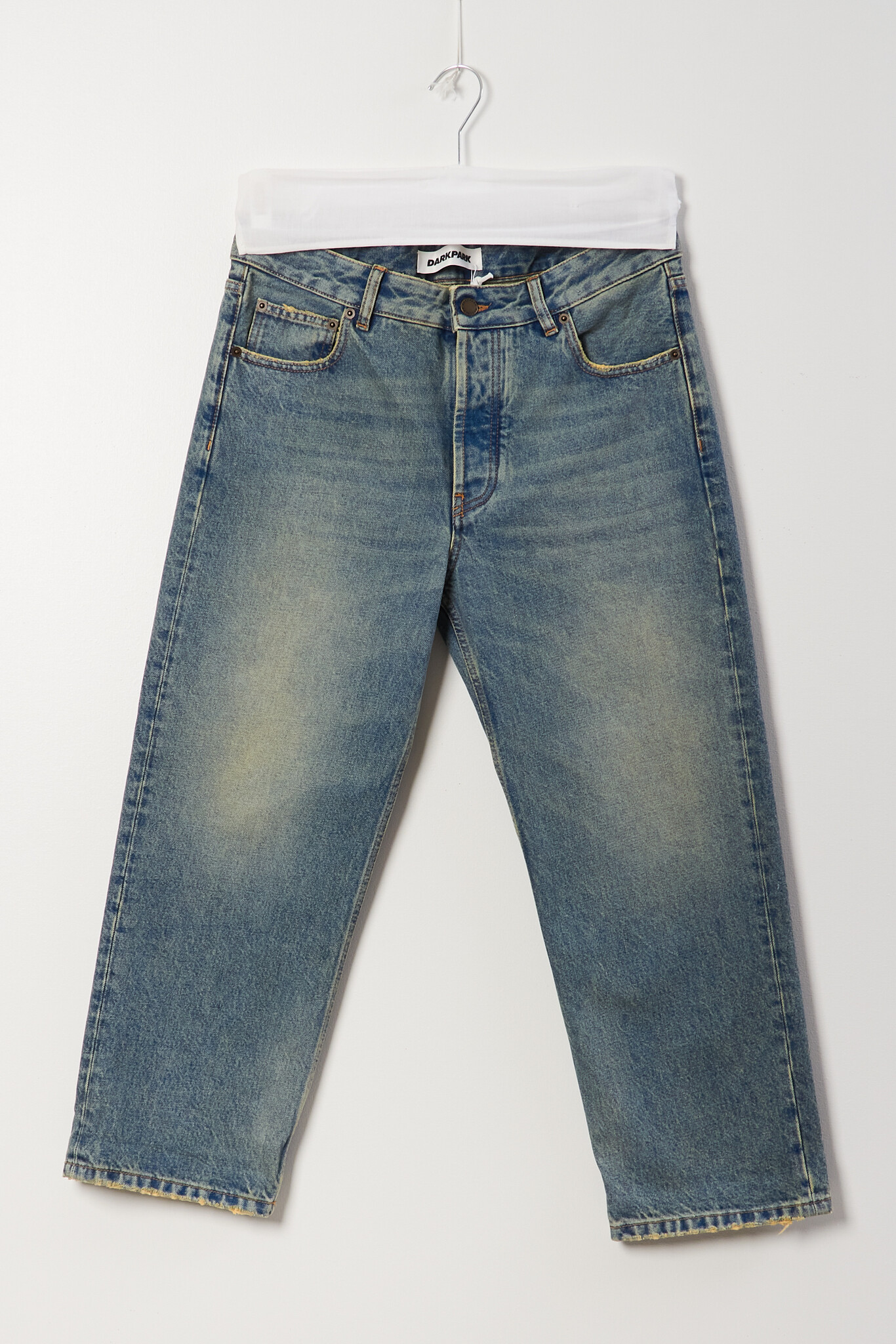 Darkpark Lizzie cropped boyfriend denim