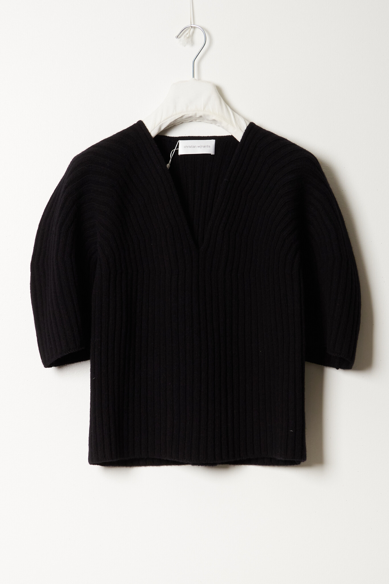 Christian Wijnants Kisha chunky 3D rib knit top