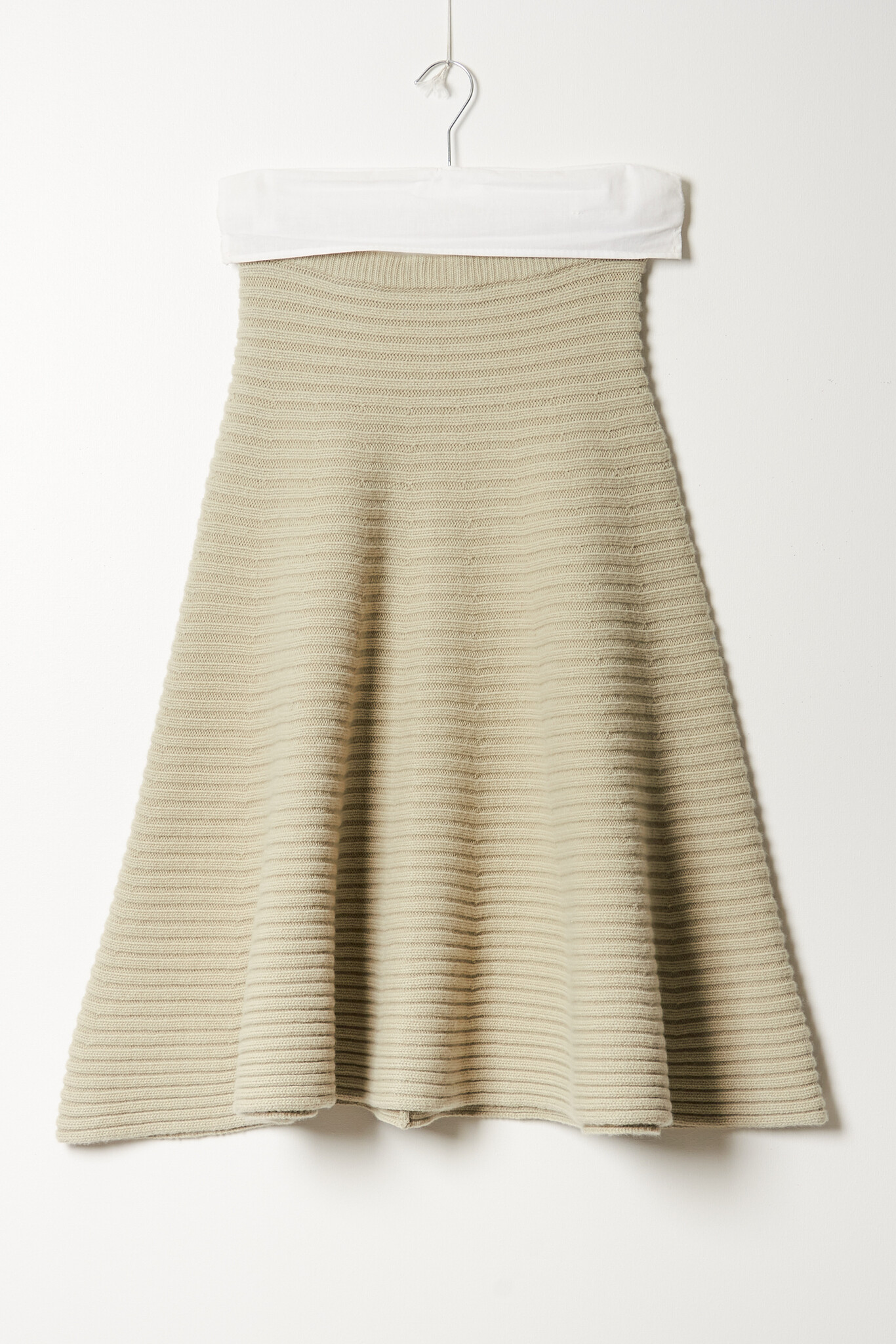 Christian Wijnants Kissira chunky 3D rib knit skirt