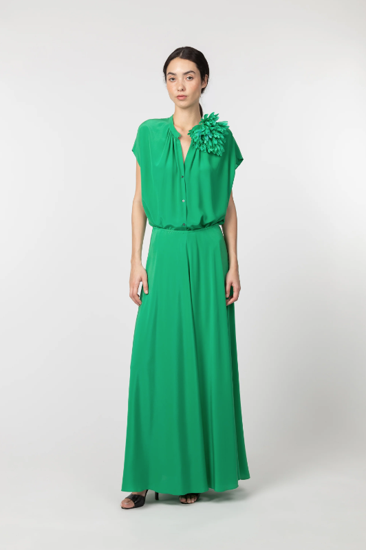inDRESS - Ludlow silk skirt