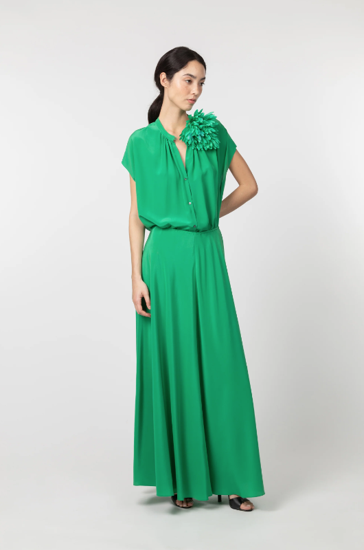 inDRESS - Ludlow silk skirt
