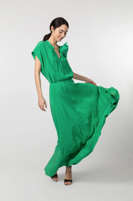 inDRESS - Ludlow silk skirt