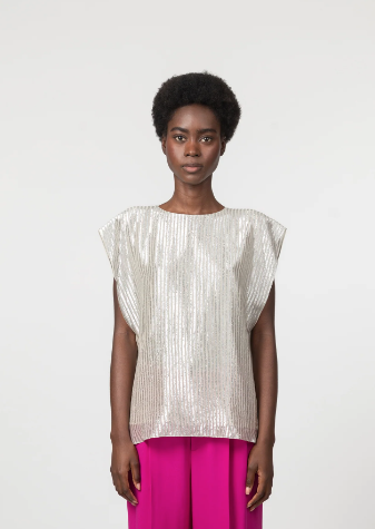 inDRESS - Castleton silk blend top