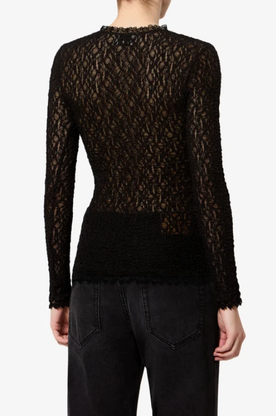 Isabel Marant - Brany stretch guipure top