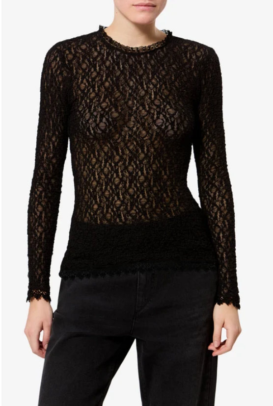 Isabel Marant - Brany stretch guipure top