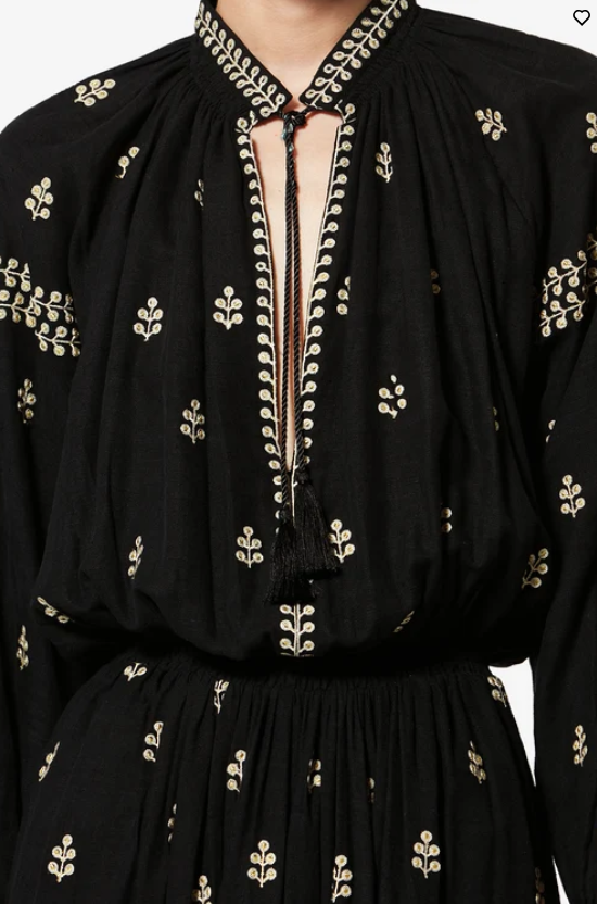 Isabel Marant - Rodilia tussar silk dress