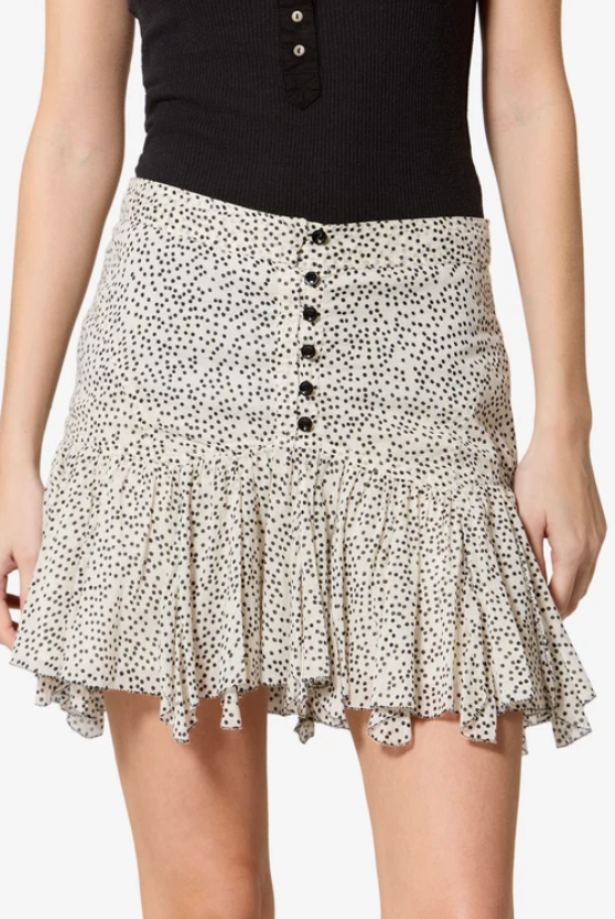 Marant Etoile - Daneen printed cotton skirt