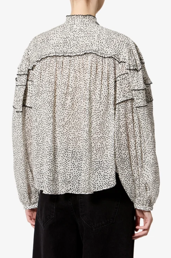 Marant Etoile - Doane printed cotton blouse