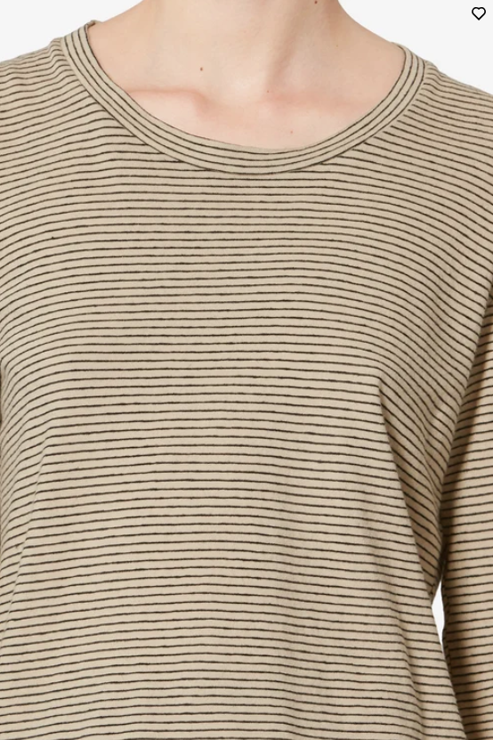 Marant Etoile - Kaaron striped linen t-shirt