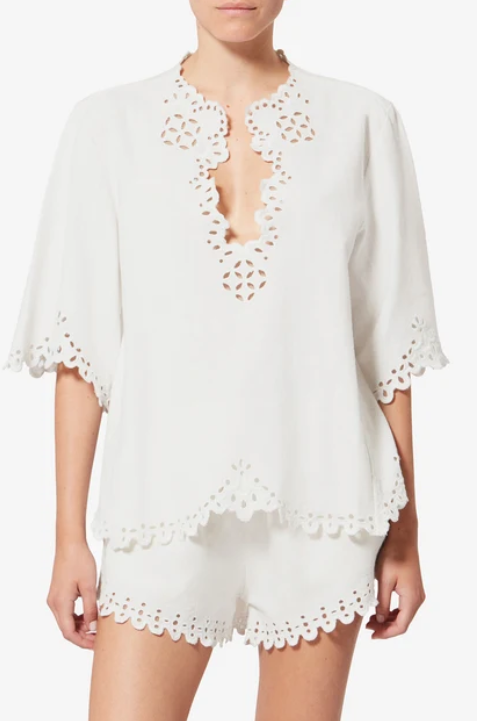 Marant Etoile - Shana openwork top