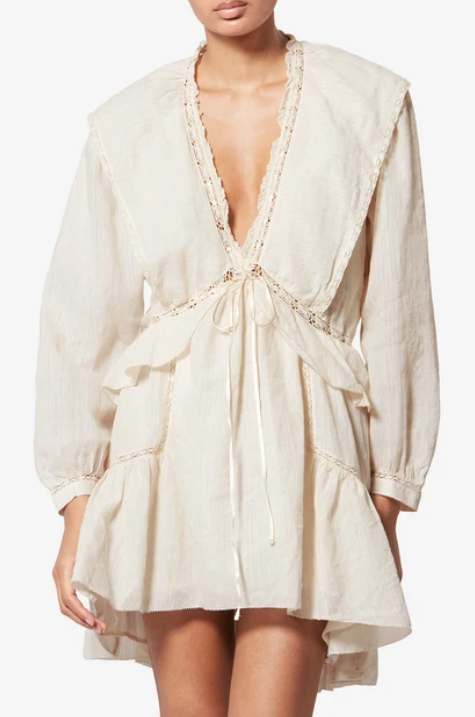 Marant Etoile - Damya frilly gauze dress
