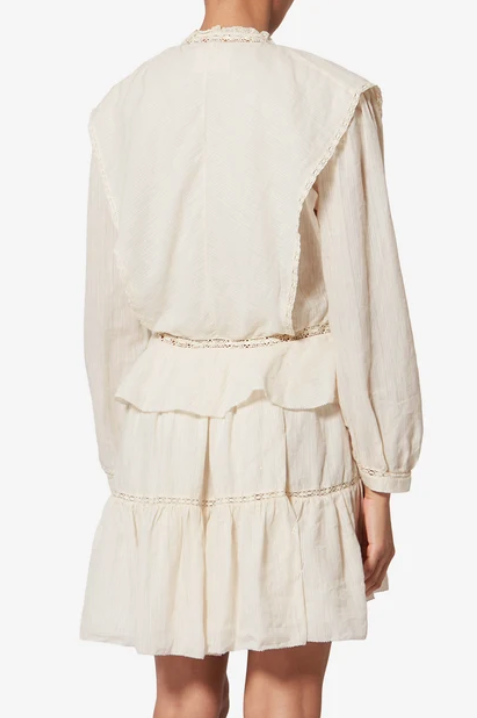 Marant Etoile - Damya frilly gauze dress