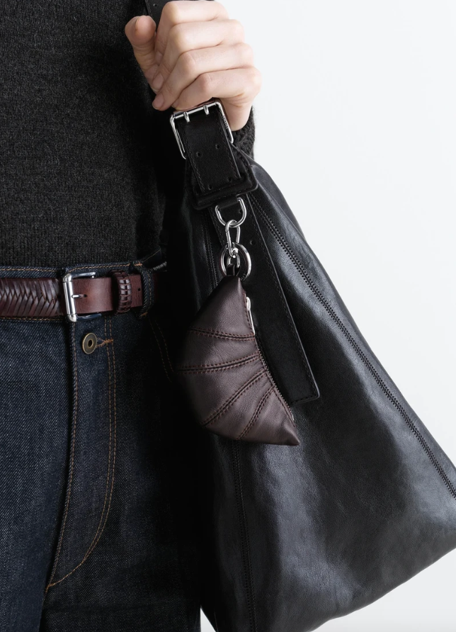 Lemaire - Mini croissant keyring