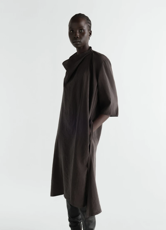 Lemaire - Soft collar dress
