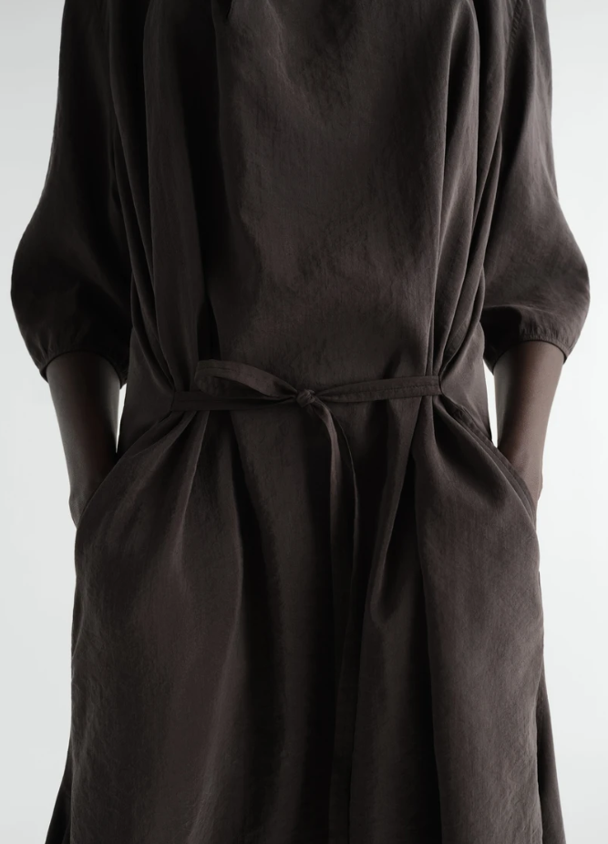 Lemaire - Soft collar dress