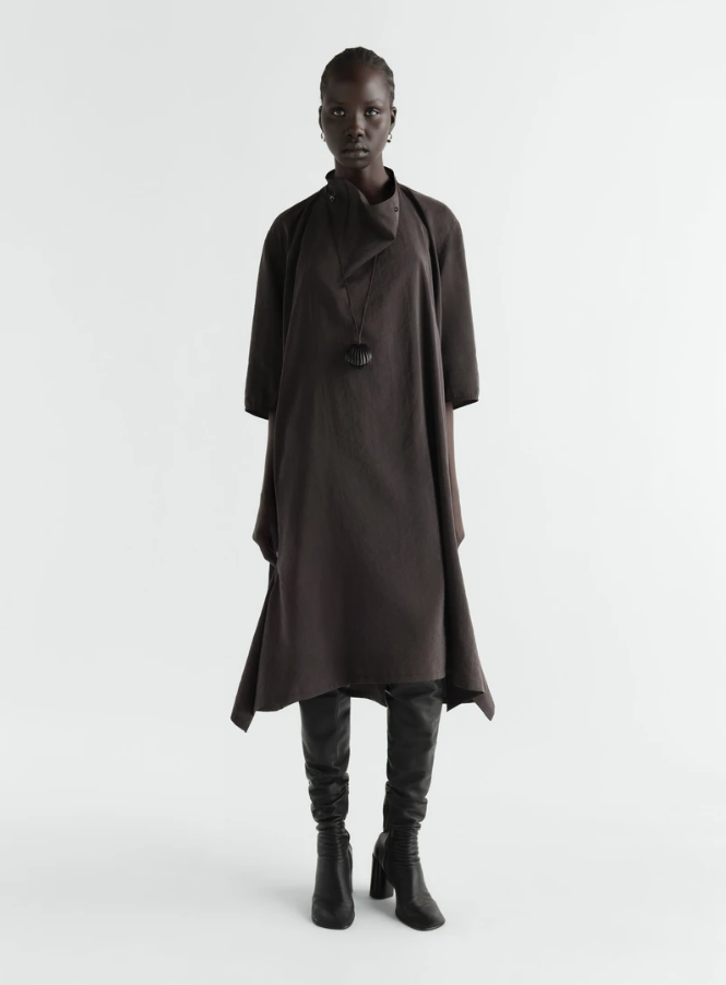 Lemaire - Soft collar dress