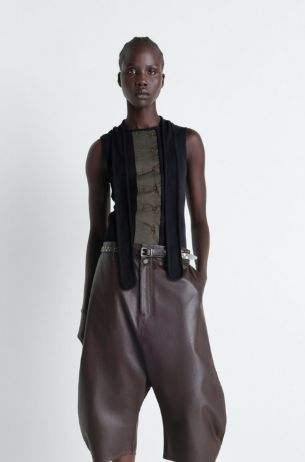 Lemaire - Asymmetrical fitted top