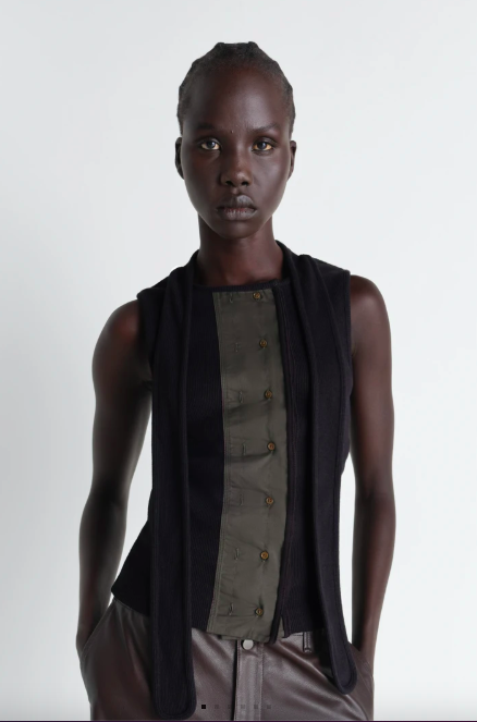 Lemaire - Asymmetrical fitted top