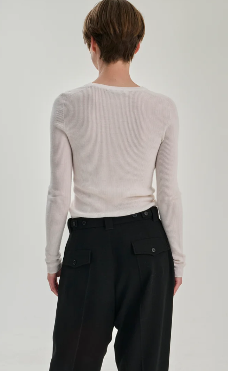 Rhea - Rhea163 rib crew merino wool