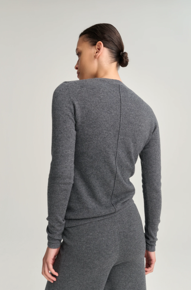 Rhea - Rhea182 wool cashmere  V cardigan
