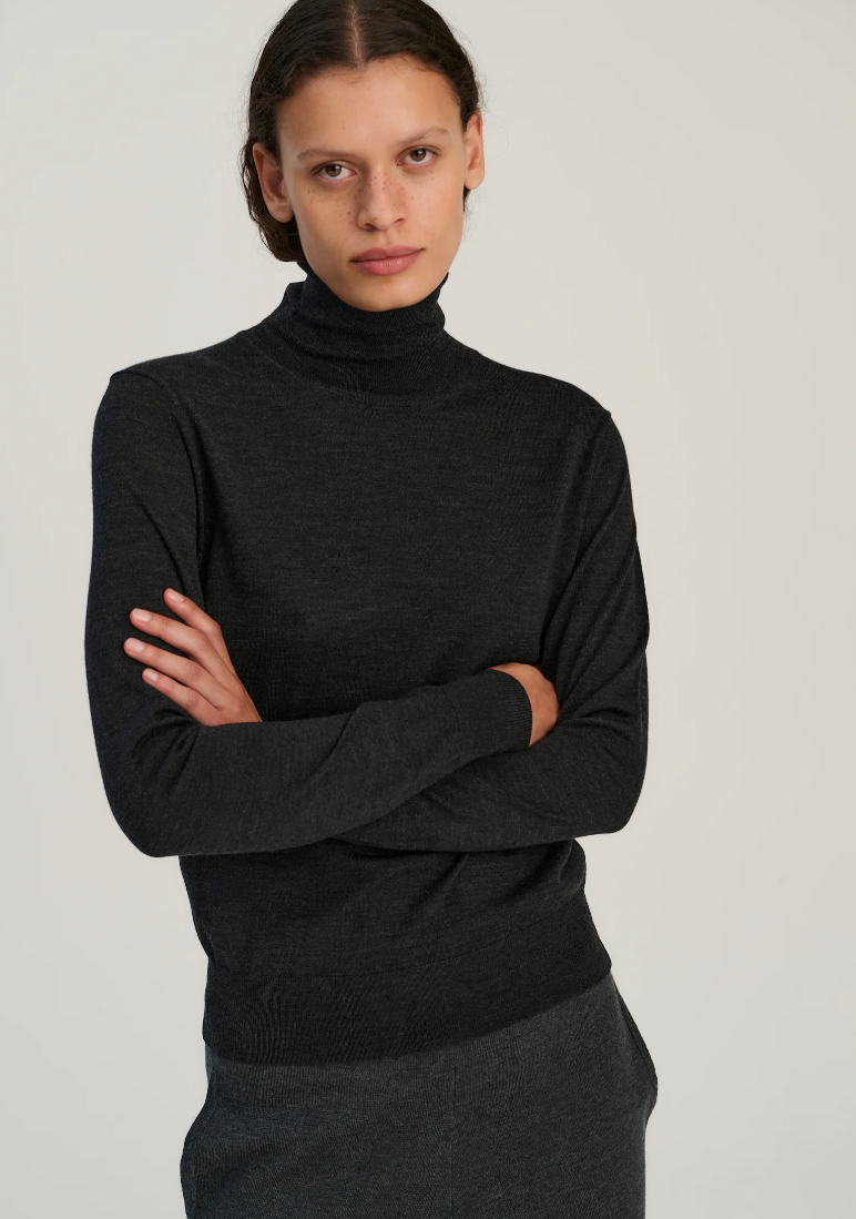Rhea - Rhea133 turtle neck merino wool