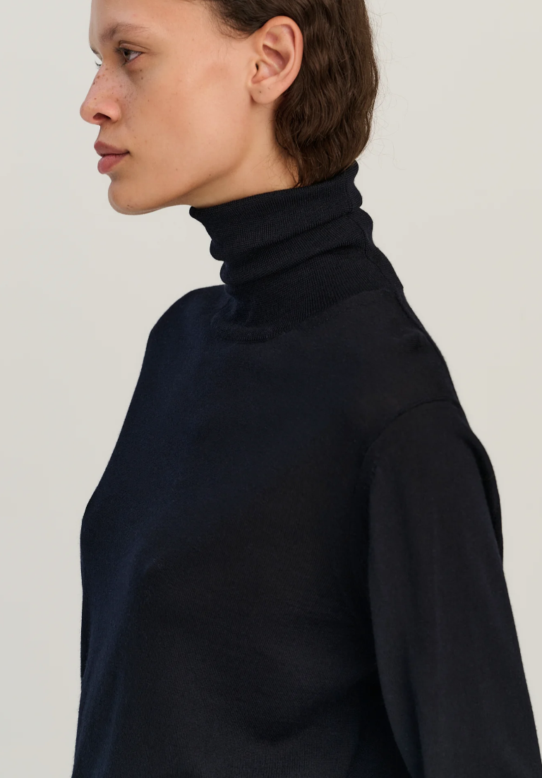 Rhea - Rhea135 turtle neck merino wool